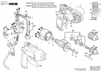 Bosch 0 601 145 565 Gbm 6 Re Drill 230 V / Eu Spare Parts